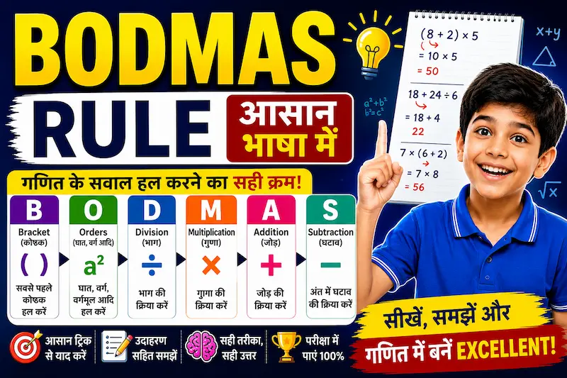 BODMAS Rule क्या है? आसान भाषा में पूरी जानकारी